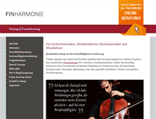 Tablet Screenshot of finharmonie.de